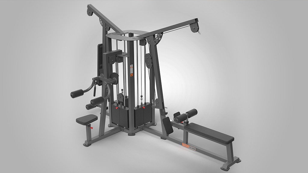 Indoor Fitness Cable Stations